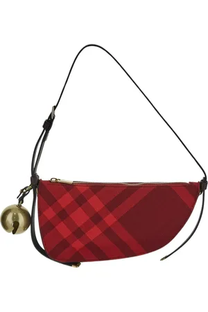 Burberry Dames, Tassen, Rood, Maat: ONE Size Poliester