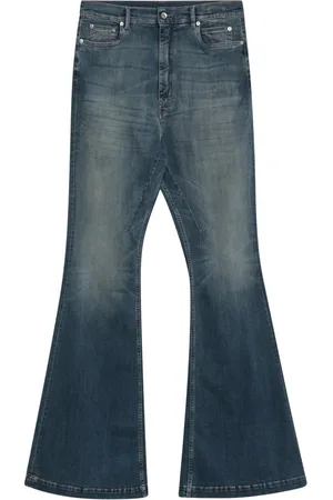 Rick Owens Heren, Jeans, Blauw, Maat: W33