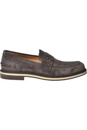 BALDININI Heren, Schoenen, Grijs, Maat: 42 EU Suède