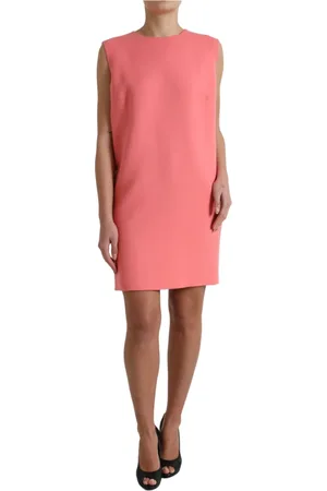Dolce & Gabbana Dames, Jurken, Roze, Maat: 2XL Zijde
