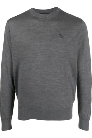 Dsquared2 Heren, Truien, Grijs, Maat: M Wol