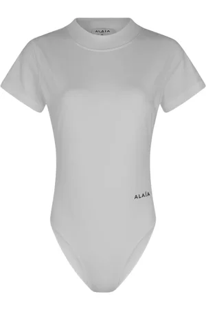 Alaïa Dames, Tops, Wit, Maat: S Katoen