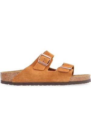 Birkenstock Heren, Schoenen, Bruin, Maat: 43 EU Suède