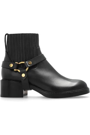 Chloé Dames, Schoenen, Zwart, Maat: 41 EU Leer
