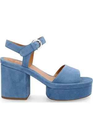 Chloé Dames, Schoenen, Blauw, Maat: 40 EU Leer