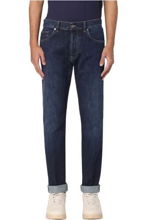Dondup Heren, Jeans, Blauw, Maat: W33 Denim