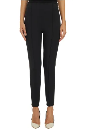 Elisabetta Franchi Dames, Broeken, Zwart, Maat: S