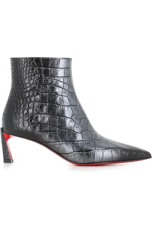 Christian Louboutin Dames, Schoenen, Zwart, Maat: 39 EU Leer
