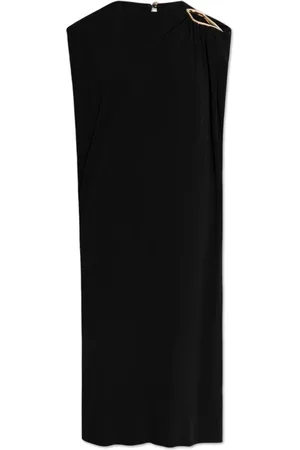 Lanvin Dames, Jurken, Zwart, Maat: XS Viscose