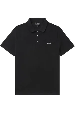 A.P.C. Heren, Tops, Zwart, Maat: XL Katoen