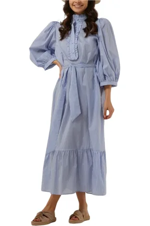 Dea Kudibal Dames, Jurken, Blauw, Maat: L
