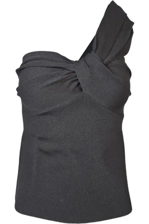 P.A.R.O.S.H. Dames, Tops, Zwart, Maat: L Viscose