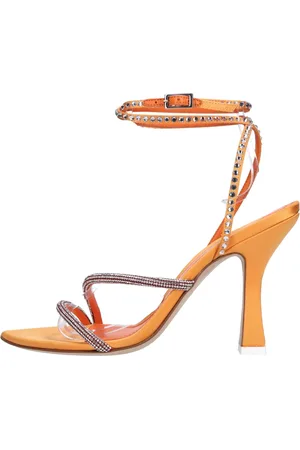 3Juin Dames, Schoenen, Oranje, Maat: 37 EU