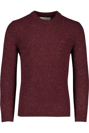 GANT Heren, Truien, Rood, Maat: XL Wol