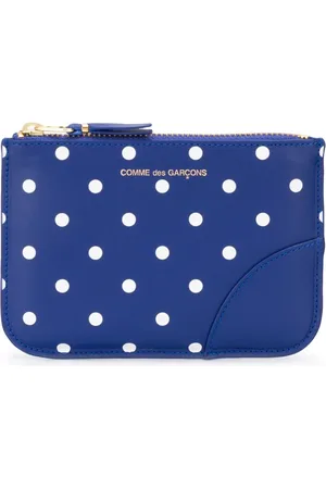 Comme des Garçons Heren, Accessoires, Blauw, Maat: ONE Size Leer