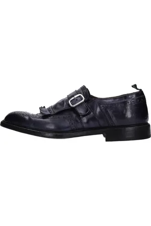 Green george Heren, Schoenen, Blauw, Maat: 44 EU Leer