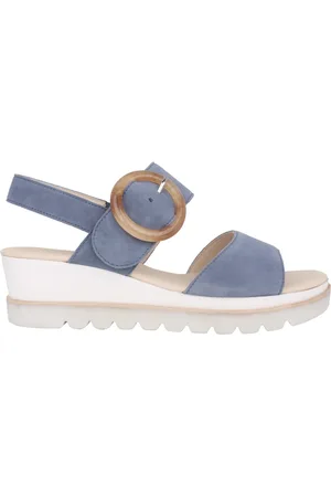 Gabor Dames, Schoenen, Blauw, Maat: 42 EU Suède