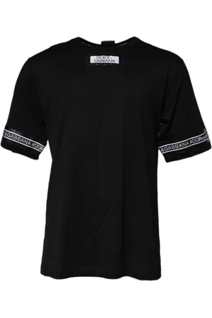 Dolce & Gabbana Heren, Tops, Zwart, Maat: S Katoen