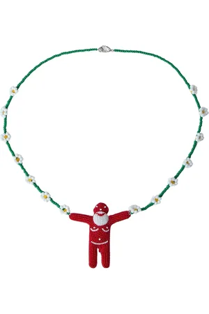 WALTER VAN BEIRENDONCK Heren, Accessoires, Rood, Maat: ONE Size Katoen