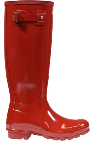 Hunter Dames, Schoenen, Rood, Maat: 36 EU Poliester