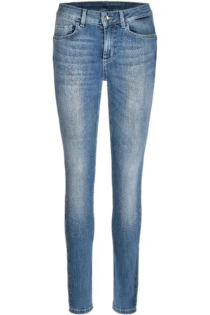 Liu Jo Dames, Jeans, Blauw, Maat: W26 Katoen