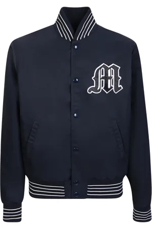 Msgm Heren, Jassen, Blauw, Maat: S Polyamide