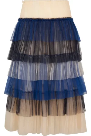 Elisabetta Franchi Dames, Rokken, Veelkleurig, Maat: S Tulle