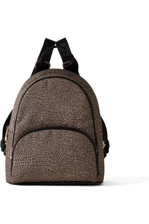 Borbonese Dames, Tassen, Bruin, Maat: ONE Size Leer