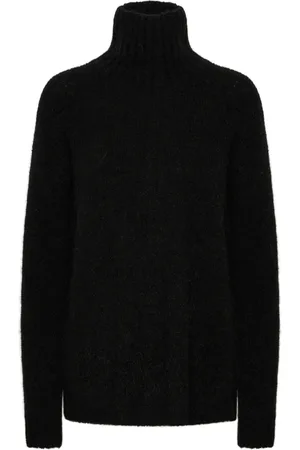My Essential Wardrobe Dames, Truien, Zwart, Maat: S Wol