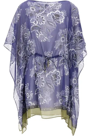 Etro Dames, Jassen, Blauw, Maat: ONE Size Leer