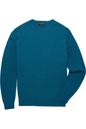 Brooks Brothers Heren, Truien, Blauw, Maat: S Wol