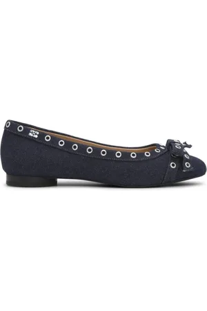 Ganni Dames, Schoenen, Blauw, Maat: 40 EU Denim