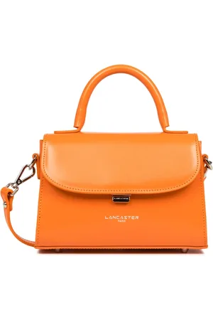 Lancaster Dames, Tassen, Oranje, Maat: ONE Size Leer