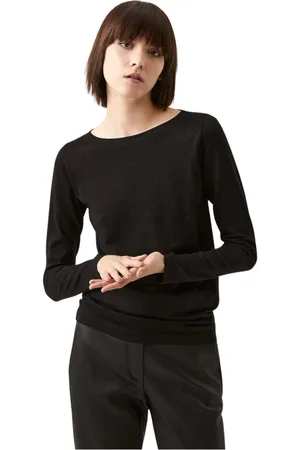 Brunello Cucinelli Dames, Sweatshirts & Hoodies, Zwart, Maat: XL Zijde