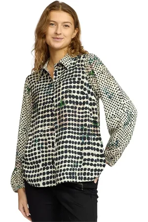 2-Biz Dames, Blouses & Shirts, Veelkleurig, Maat: S Viscose