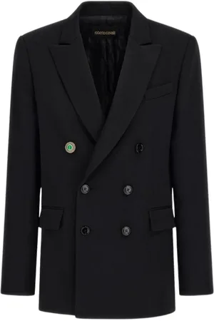 Roberto Cavalli Dames, Jassen, Zwart, Maat: S
