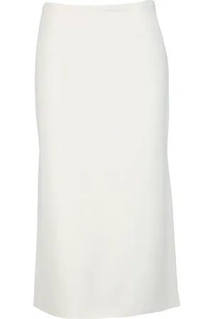 Sportmax Dames, Rokken, Wit, Maat: S Viscose
