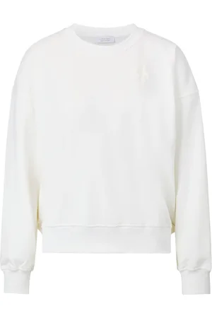 Rich & Royal Dames, Sweatshirts & Hoodies, Wit, Maat: M Katoen