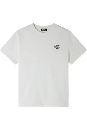 A.P.C. Heren, Tops, Wit, Maat: S Katoen