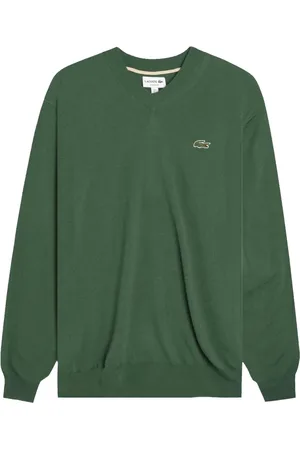 Lacoste Heren, Truien, Groen, Maat: S Katoen