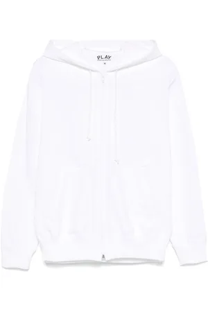 Comme des Garçons Heren, Sweatshirts & Hoodies, Wit, Maat: L