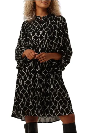 Bruuns Bazaar Dames, Jurken, Zwart, Maat: XS