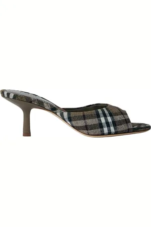 Burberry Dames, Schoenen, Grijs, Maat: 36 EU Linnen