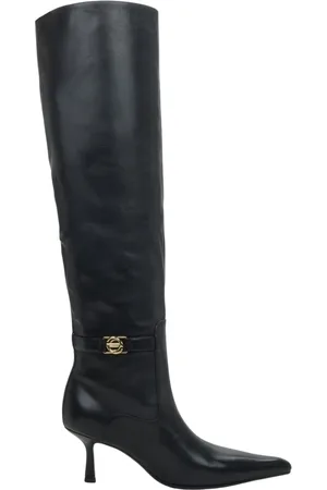 Estro Dames, Schoenen, Zwart, Maat: 37 EU Leer