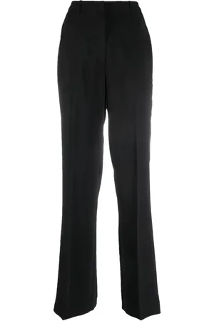 Calvin Klein Dames, Broeken, Zwart, Maat: S Poliester