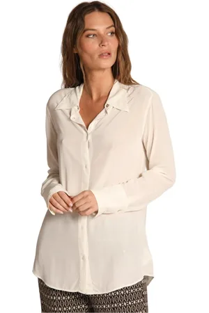 Masons Dames, Blouses & Shirts, Wit, Maat: XS Viscose