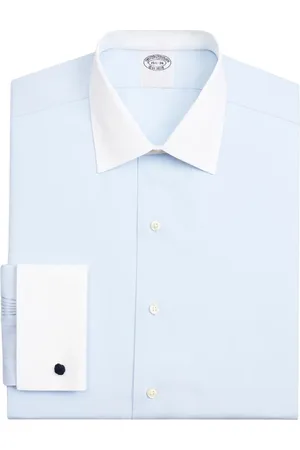 Brooks Brothers Heren, Overhemden, Blauw, Maat: M Katoen