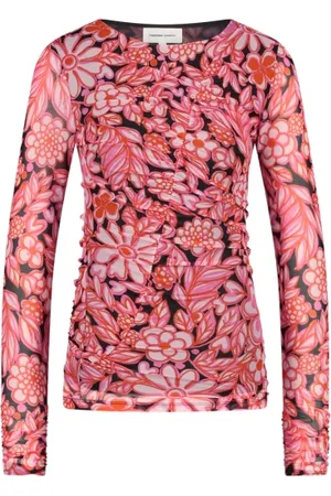 Fabienne Chapot Dames, Tops, Roze, Maat: XL Poliester