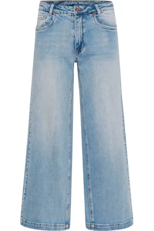 My Essential Wardrobe Dames, Jeans, Blauw, Maat: W32 L32 Katoen
