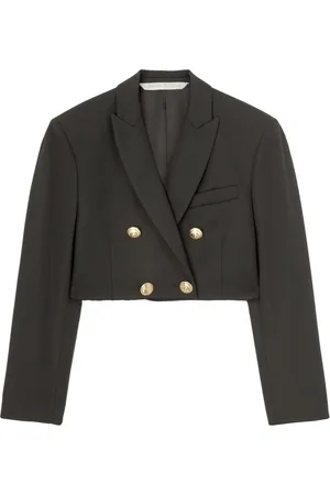 Palm Angels Dames, Jassen, Zwart, Maat: 2XS Wol
